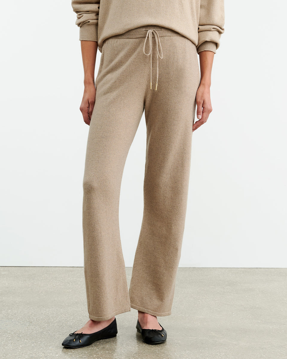 LYRIC PANT IN BEIGE MELANGE