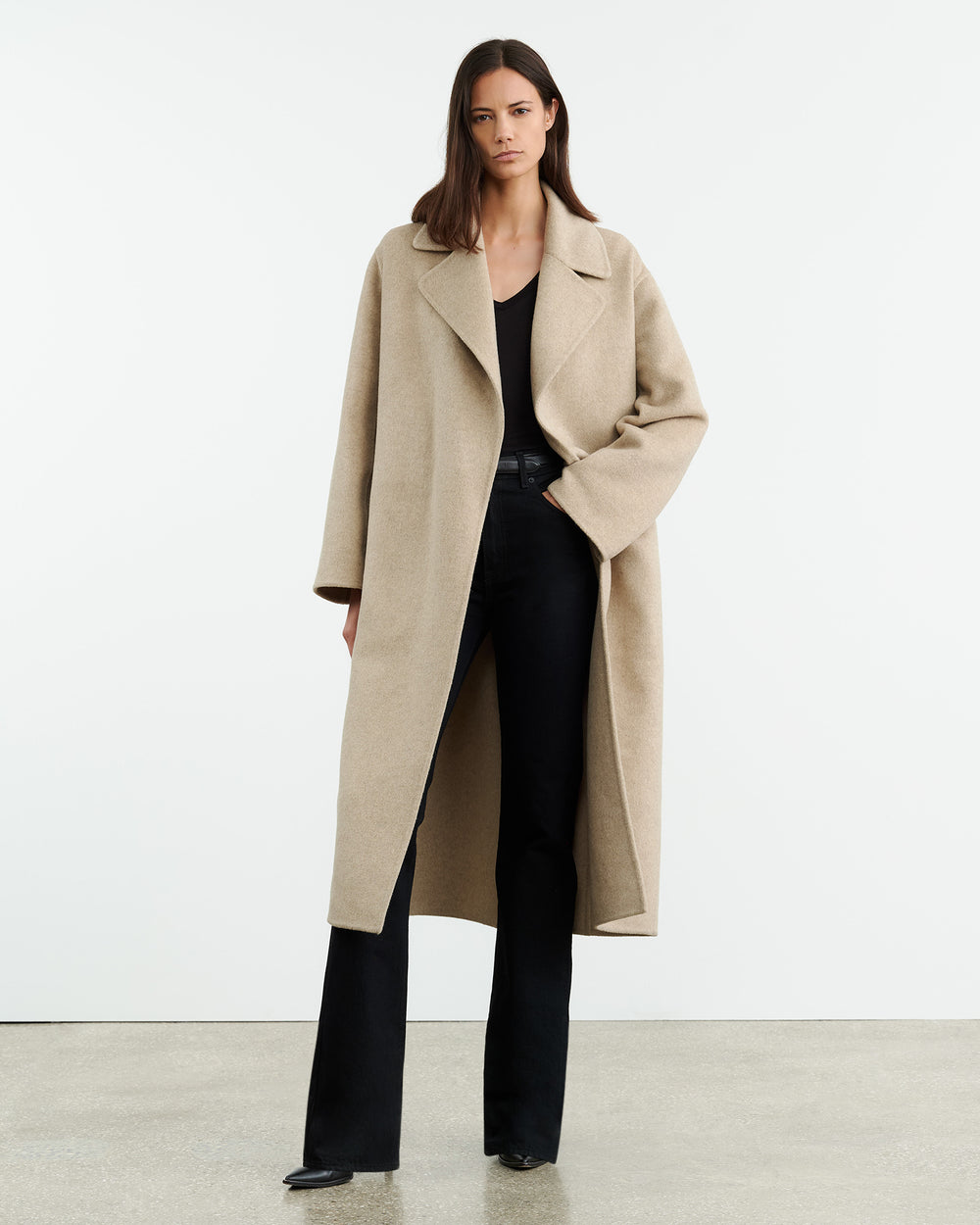 JAREL COAT IN HAZELNUT