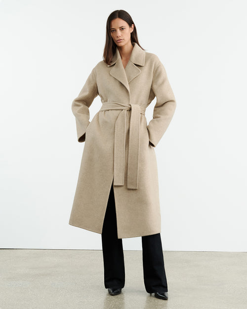 JAREL COAT IN HAZELNUT