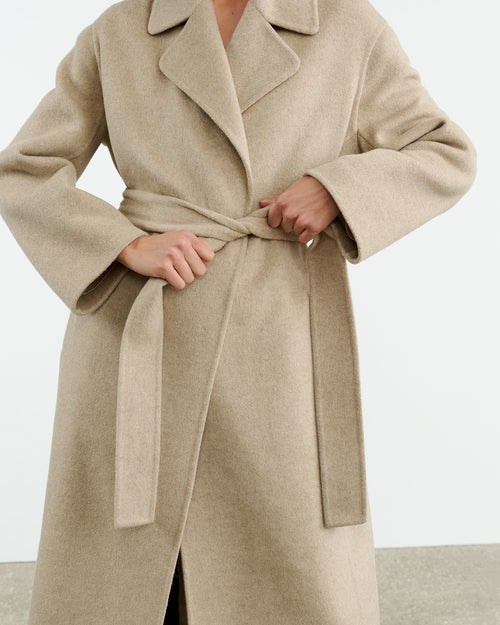 JAREL COAT IN HAZELNUT