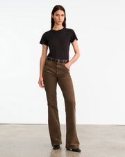 JOAN CORDUROY PANT IN CAFFE