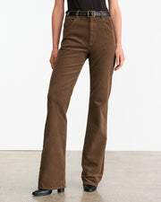 JOAN CORDUROY PANT IN CAFFE