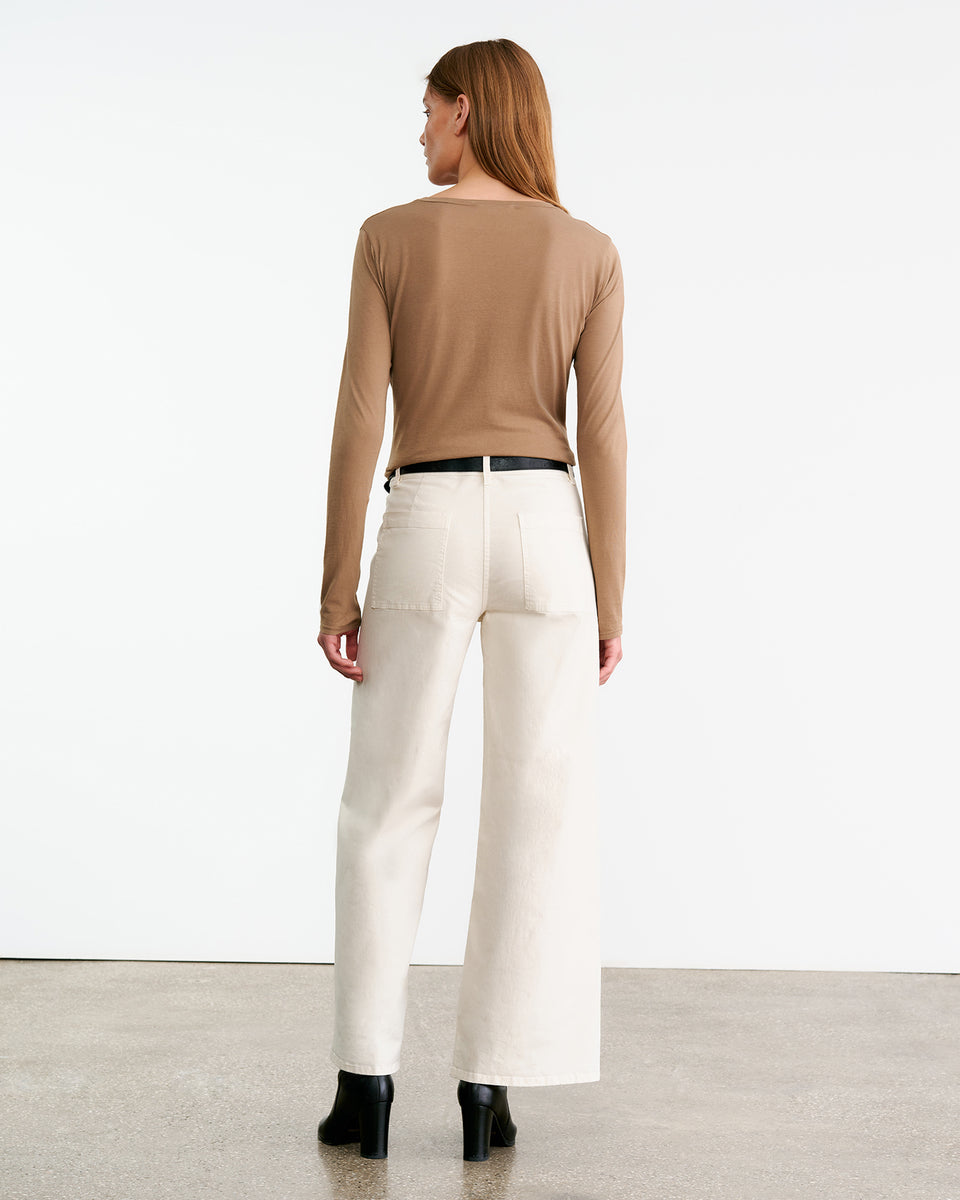 SUSANA TEE IN DESERT TAUPE