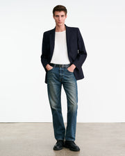 ROY BLAZER IN MIDNIGHT PINSTRIPES