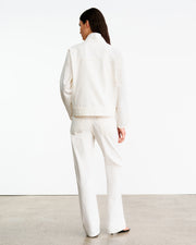 MARILOU DENIM JACKET IN CREAM