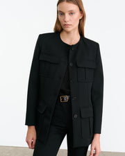 GABRIELLA JACKET IN BLACK