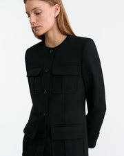 GABRIELLA JACKET IN BLACK