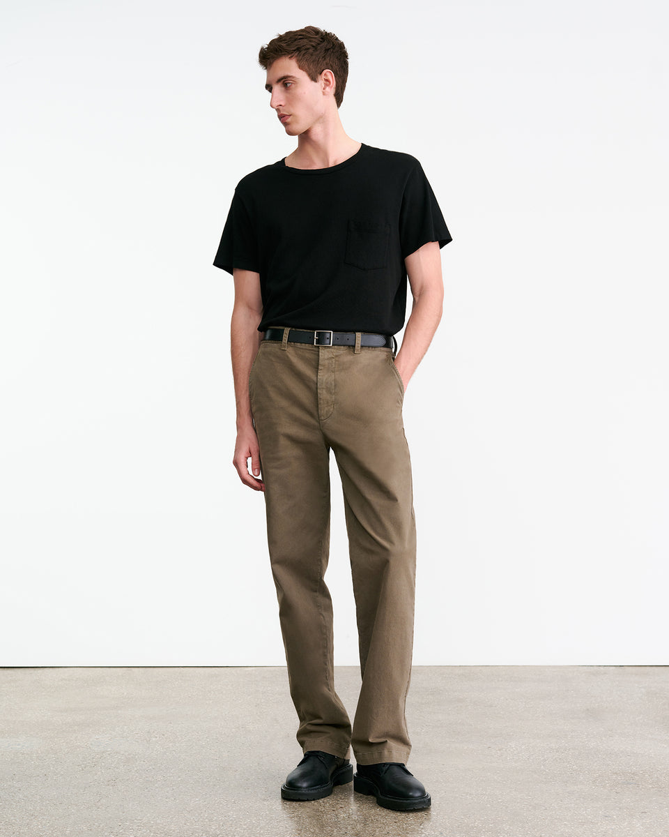 CARSEN CORDUROY PANT IN TRUFFLE TAUPE