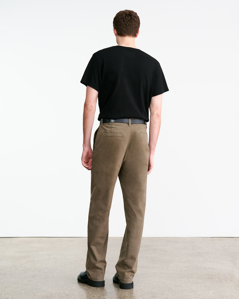 CARSEN CORDUROY PANT IN TRUFFLE TAUPE