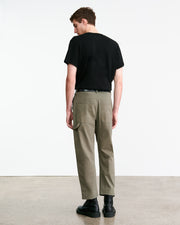 CARPENTER COTTON PANT IN TRUFFLE TAUPE