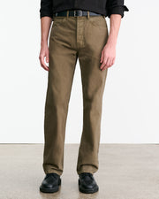 BILLIE COTTON PANT IN TRUFFLE TAUPE