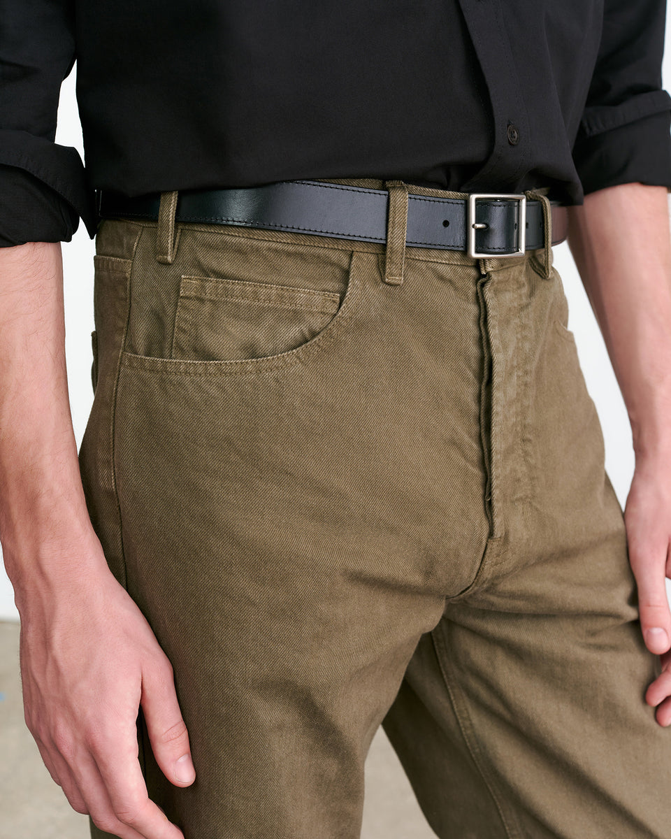 BILLIE COTTON PANT IN TRUFFLE TAUPE