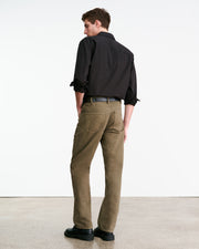 BILLIE COTTON PANT IN TRUFFLE TAUPE