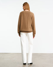 FERON CASHMERE SWEATER IN TAN