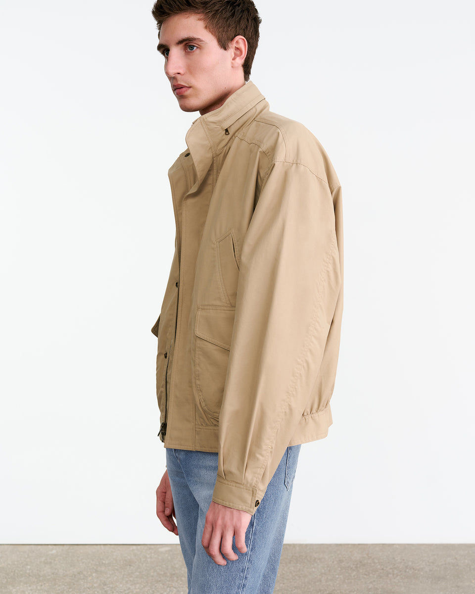 RHETT JACKET IN REBEL SAND