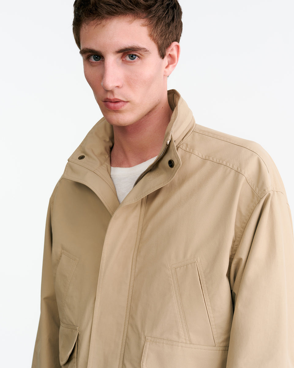 RHETT JACKET IN REBEL SAND