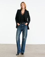 ARONIA SILK TANK IN BLACK