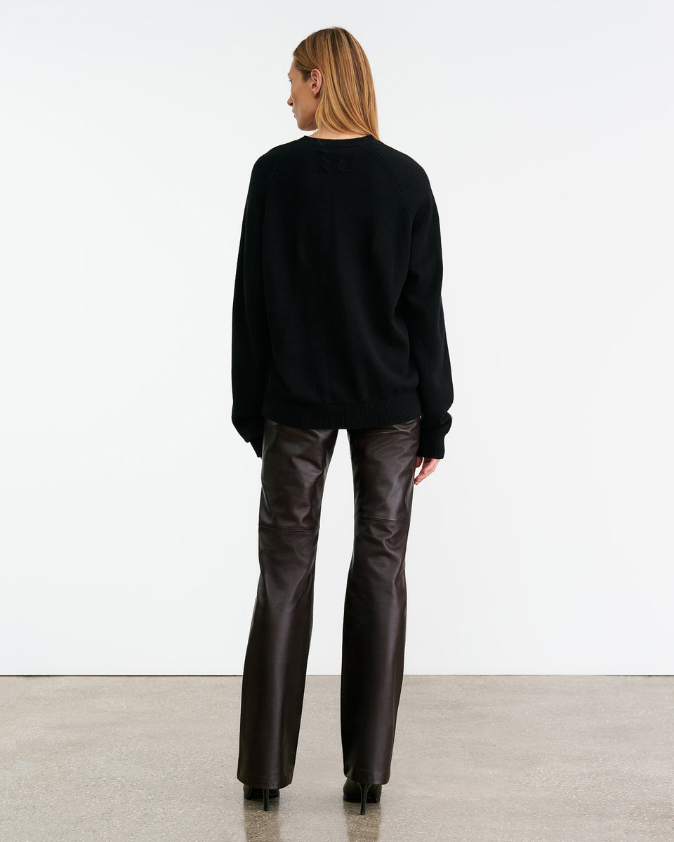 FERON CASHMERE SWEATER IN BLACK