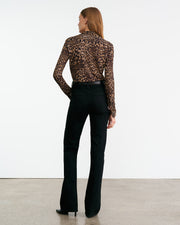 CELESTINE SHIRT IN VINTAGE LEOPARD PRINT