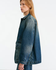 TEMPERANCE DENIM JACKET IN SIMON WASH