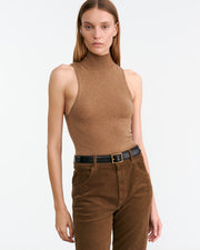 HANSEN SWEATER TANK IN BARLEY