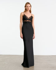 ADELIE GOWN IN BLACK
