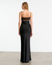 ADELIE GOWN IN BLACK