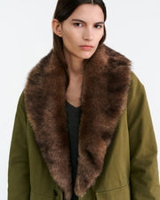 RONAY PARKA IN OLIVE GREEN