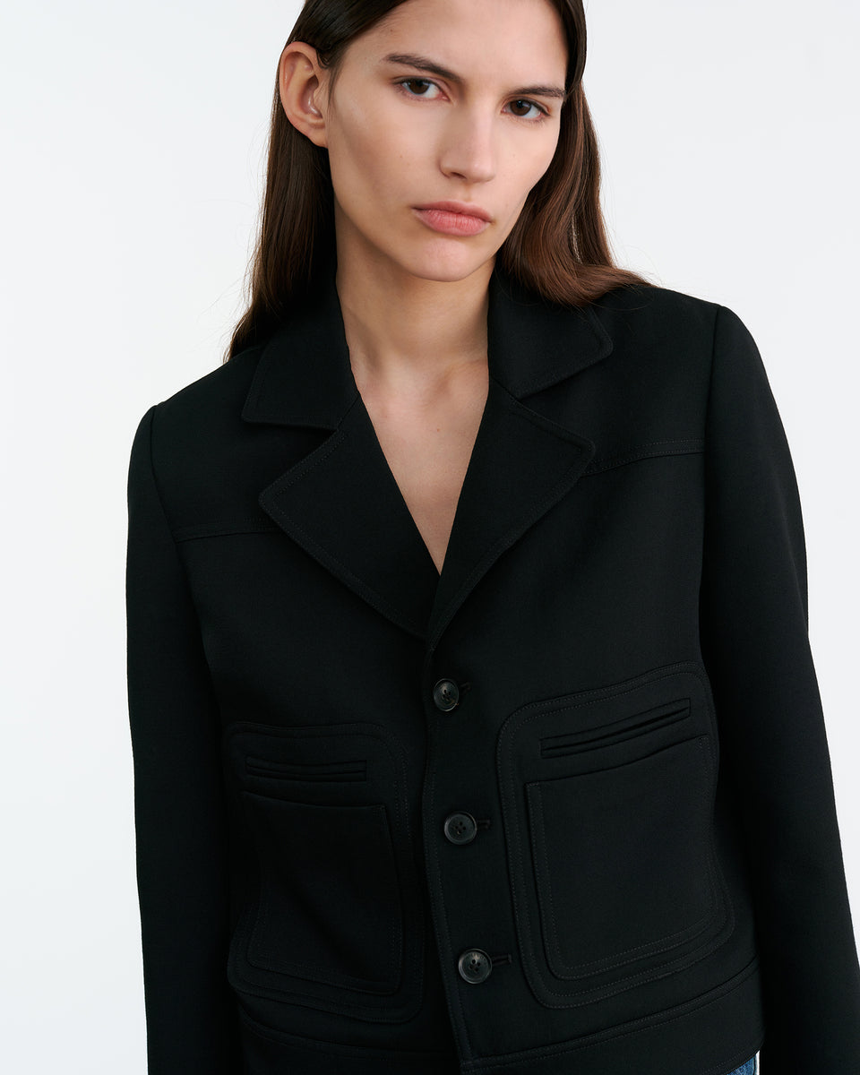 GEORGY JACKET IN BLACK