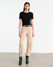 SHON CORDUROY PANT IN LIGHT BLUSH