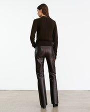 CHARMAINE CASHMERE CARDIGAN IN ESPRESSO