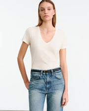 CAROL TEE IN BUTTER YELLOW