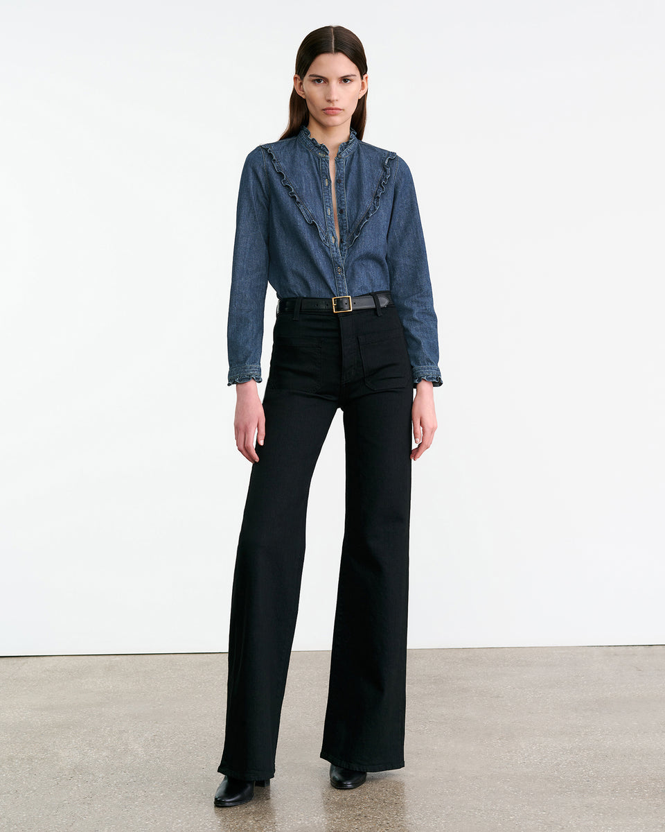 MARCELA SHIRT IN CLASSIC WASH