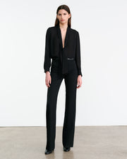 JANESE SILK BLOUSE IN BLACK