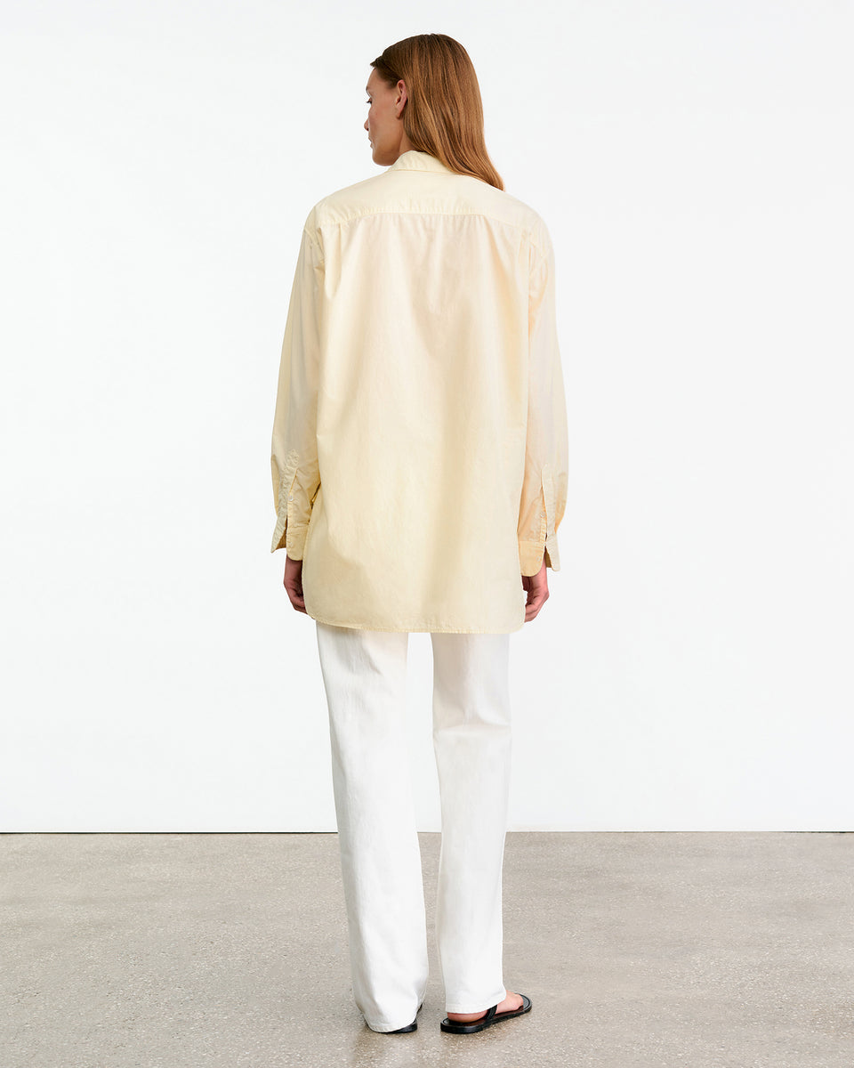 YORKE SHIRT IN BUTTER YELLOW