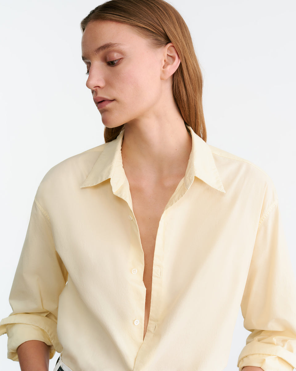 YORKE SHIRT IN BUTTER YELLOW