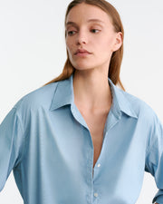 YORKE SHIRT IN PEARL BLUE