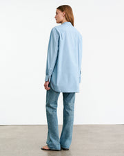 YORKE SHIRT IN PEARL BLUE