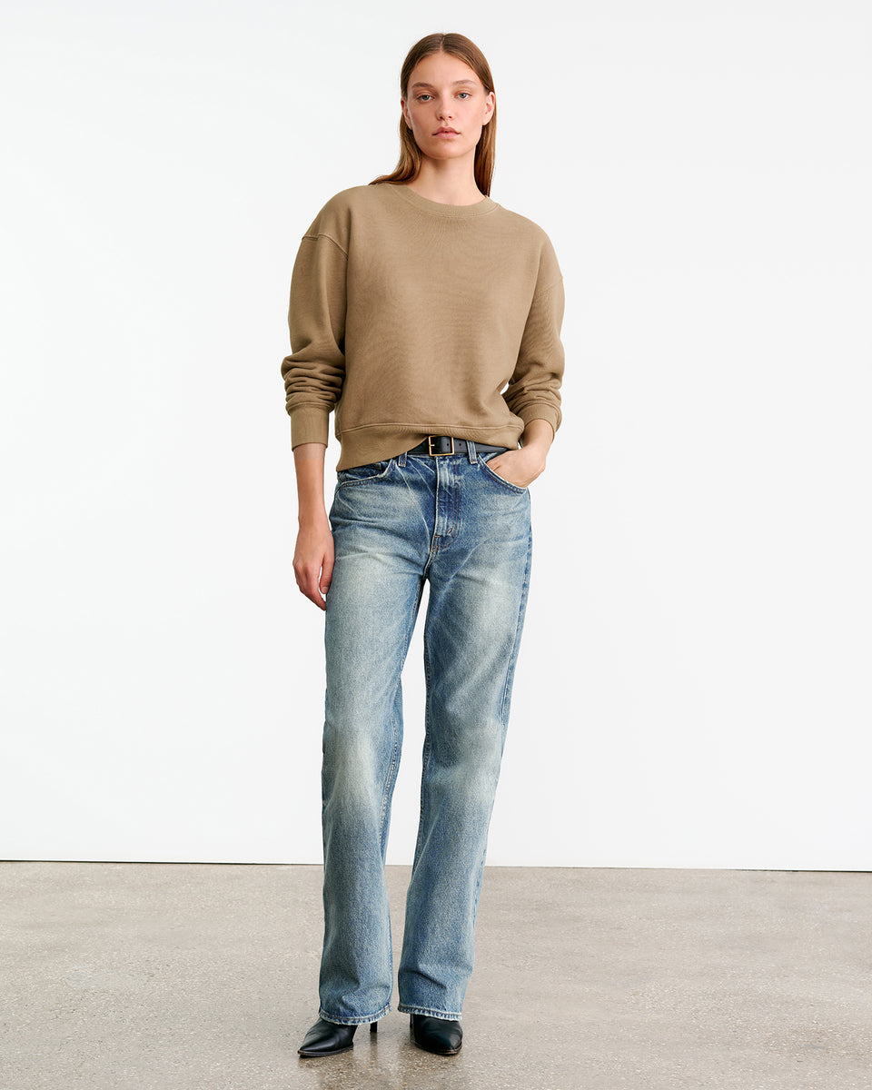 GORTANA SWEATSHIRT IN DESERT TAUPE