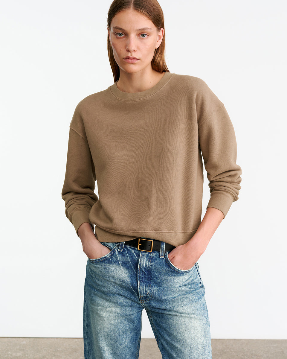 GORTANA SWEATSHIRT IN DESERT TAUPE