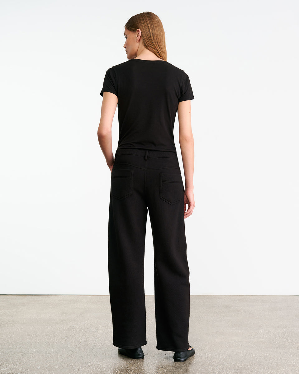 TRIBECA SWEATPANT IN BLACK
