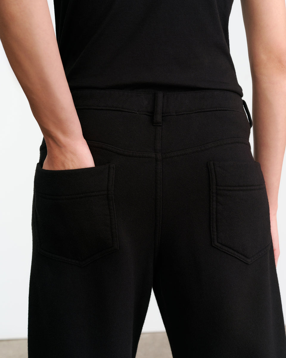 TRIBECA SWEATPANT IN BLACK
