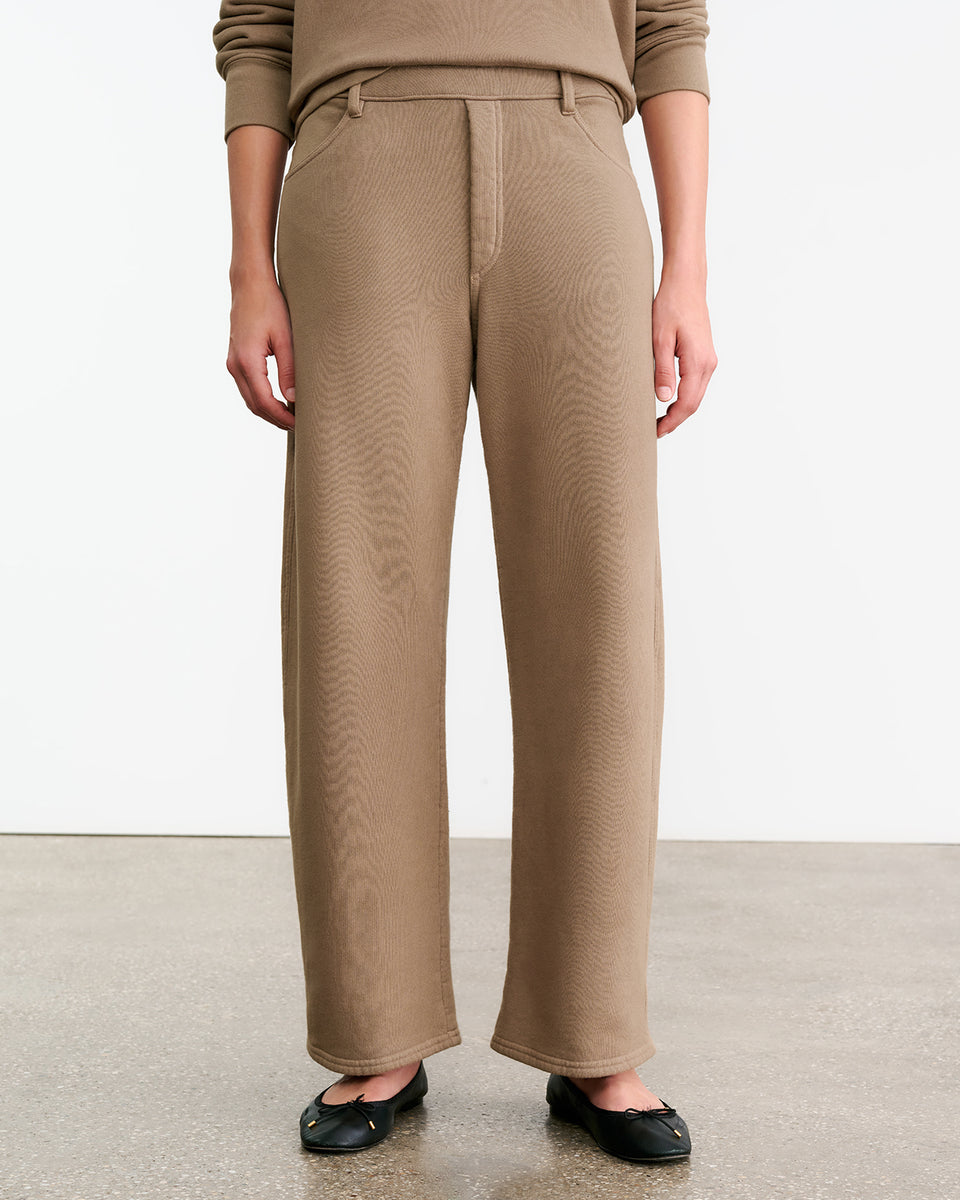 TRIBECA SWEATPANT IN DESERT TAUPE
