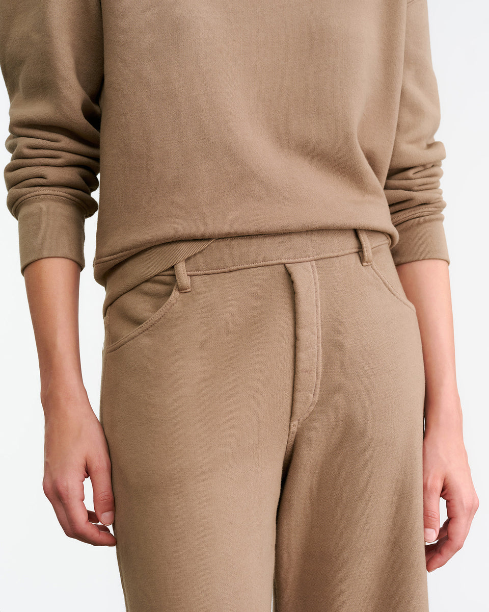 TRIBECA SWEATPANT IN DESERT TAUPE