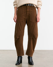 SHON CORDUROY PANT IN CAFFE
