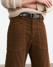 SHON CORDUROY PANT IN CAFFE