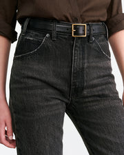 JOAN JEAN IN STONE BLACK WASH