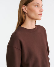 GORTANA SWEATSHIRT IN MOCHA