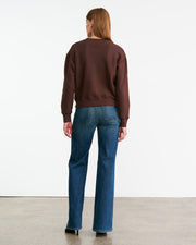 GORTANA SWEATSHIRT IN MOCHA