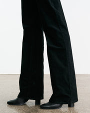 JOAN CORDUROY PANT IN JET BLACK
